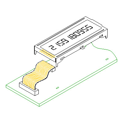 LCD module flex