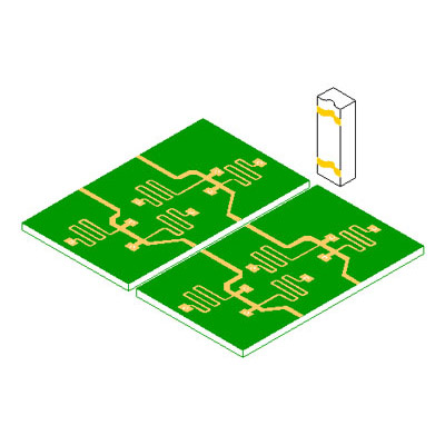 MMIC connector